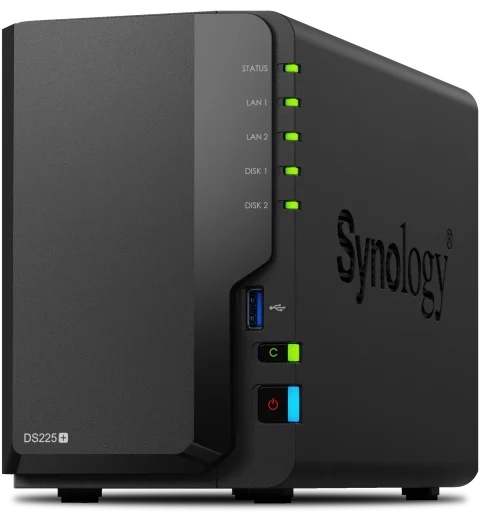 Synology DiskStation DS225+ : 2bay NAS