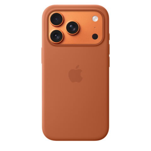 Coque en silicone avec MagSafe pour iPhone 17 Pro
