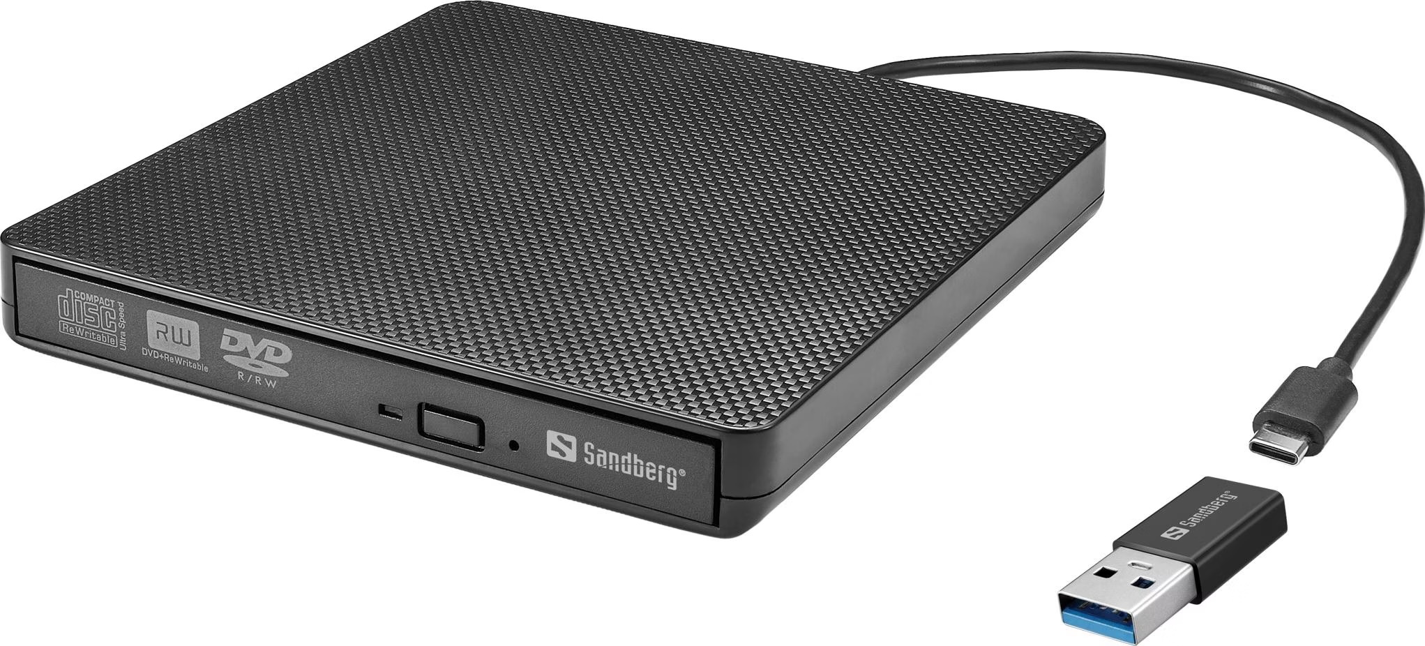Sandberg USB-C/A DVD Drive