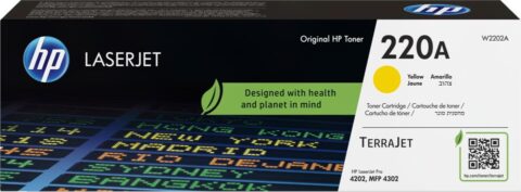 Cartouche de toner jaune LaserJet HP 220A (W2202A)