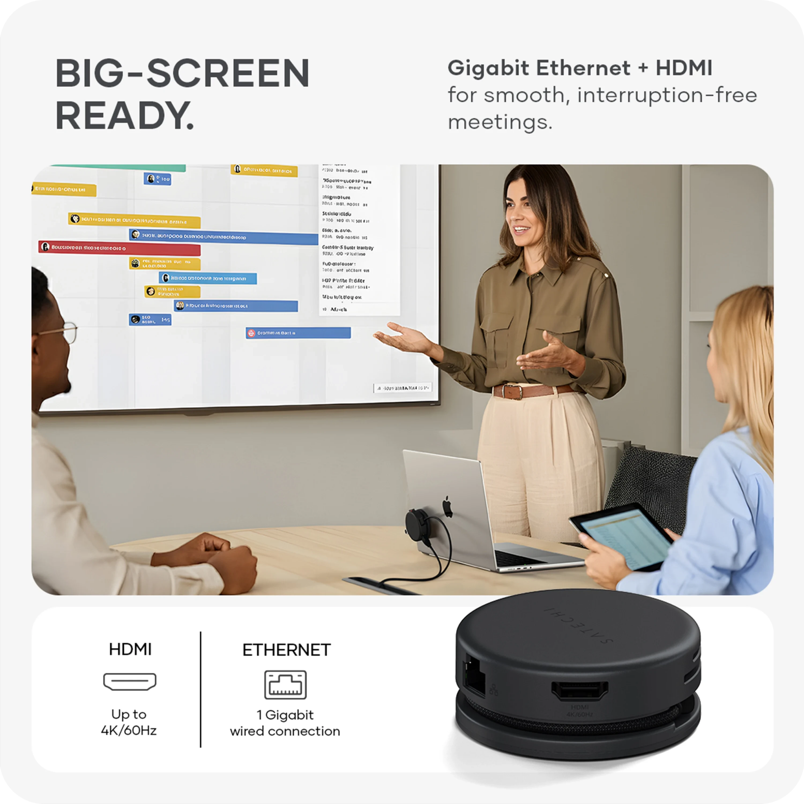 Satechi Adaptateur multiport 7-en-1 OntheGo – Image 3